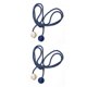 thumbnail image 1 of Lot de 2 Embrasses de Rideaux-Embrasse Rideau Tressage Rideaux Boucle Attaches pour Rideaux-Boucles pour Rideaux-Accessoires pour Rideaux et Stores- Beige + Marine brillar Electrónica, 1 of 5