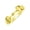 Gold-Tone, variant on Womens Western Equestrian Horse Lover Snaffle Bit Band Ring .925 Sterling Silver