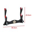 thumbnail image 3 of kurtrusly Samurai Sword Stand Horizontal Bracket Display for Wakizashi Flute Dojo 2 Layers, 3 of 9