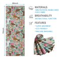 thumbnail image 2 of Cute Boxer Dog and Flowers Florals Hot Yoga Mat Towel Non Slip for Hot Yoga - Quick-Drying Yoga Mat Cover with 4 Corner Pockets with Travel Bag - Hot Yoga Towel Non Slip 74"x26", 2 of 6