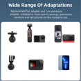 thumbnail image 1 of Motorcycle Clip Handle Holder Base for 3 Action Camera Gimbal Accessories, 1 of 5
