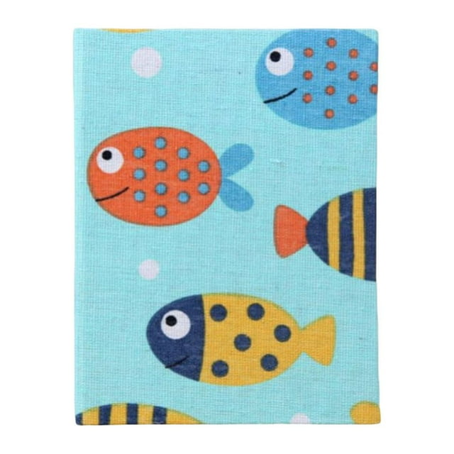 5-inch Photo Album Cartoon Cute Picture Storage Insert Page Book Children DIY Organizer Gift Ticket Collector Scrapbooking Fish