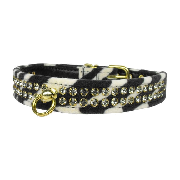 Dog, Puppy and Pet Collar, "Animal Print Jungle King"