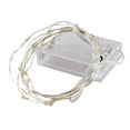 thumbnail image 3 of LED Copper Wire String Lights - 17ft 50LEDs Pule White Fairy Lights Battery Operated for Christmas Bedroom Garden Patios Wedding Party Decoration, 3 of 6