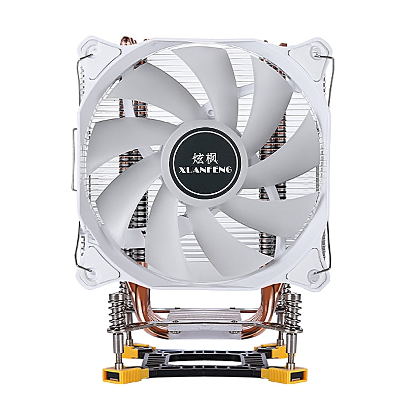 PC Radiator Air-cooled 120mm 4/6 Tower style Heat Pipe Efficient CPU Cooler Fan Installing LGA775 115x 1200 1700 1356 i3 i5 i7