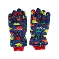 thumbnail image 2 of CTM Kids' Print Design Winter Ski Gloves by Wootie, 2 of 5