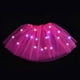 thumbnail image 2 of Falda para niños Falda con luz led Falda con lentejuelas y estrellas Falda con frunces Falda de malla luminosa, 2 of 5