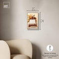thumbnail image 5 of Little Bird with Fall Flowers Glam Canvas Fashion Art Print by Art Remedy, Silver Frame, 10 x 15, 5 of 7
