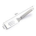 thumbnail image 2 of Toyvian 4Pcs Stainless Steel Metal for Kitchen Use Restaurant Steak Turner Pancake Flipper, 2 of 8