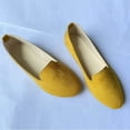 thumbnail image 4 of Yellow Womens Flat Shoes For Work And Casual Wear Comfortable Design Lightweight Construction Suitable For Indoor And Outdoor Daily Use Size 36, 4 of 5