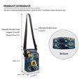 thumbnail image 6 of HELLHERO Sunflowers Shoulder Bag Polyester Double Deck for Daily Use, 6 of 7