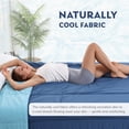 thumbnail image 3 of MLILY Queen Cooling Comforters, Reversible Lightweight Quilts, Machine Washable, Blue, 3 of 8