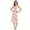 Khaki, variant on Women Satin Nightgown Silk Chemise Mini Slips V Neck Negligee Sleepwear with Adjustable Straps White XXL