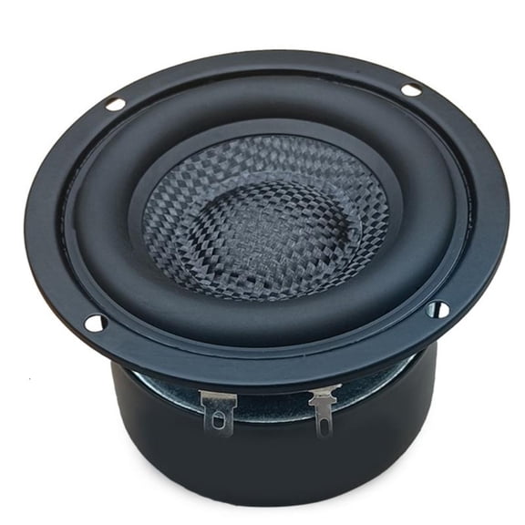 3inch Low Frequency Woofers Subwoofer Hifi Speakers for Bass, Rubber Edges, 4Ohm 25W, HiFi Sound