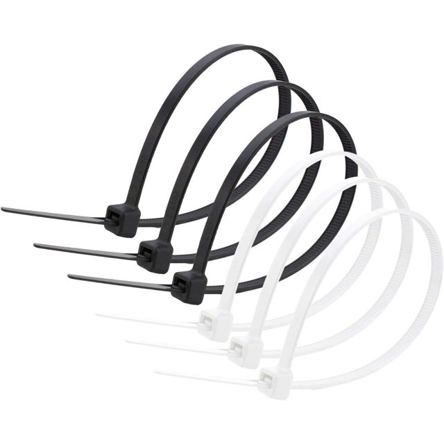 Bridas con cremallera Simple Deluxe HICBLETIE6, 6 pulgadas, 200 unidades