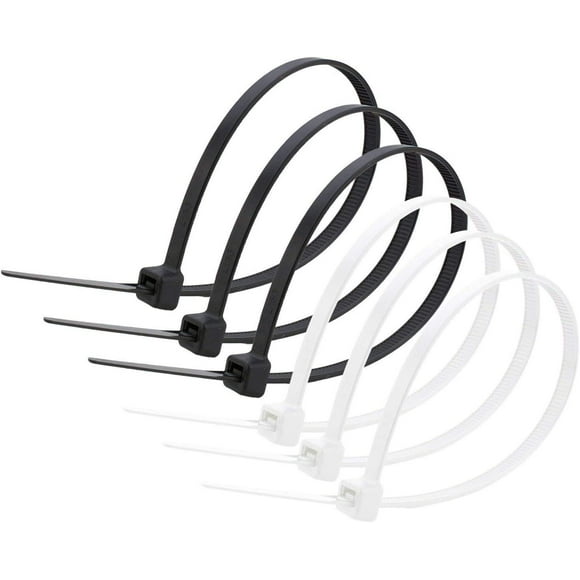 Bridas con cremallera Simple Deluxe HICBLETIE6, 6 pulgadas, 200 unidades