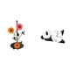 thumbnail image 1 of Dispensador de toallas de papel con forma de panda, antideslizante, vertical, con reloj de pared. Diseño práctico, resistente y moderno. Ideal para de, 1 of 8