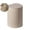 Khaki, variant on VQPeo Plastic Waste Bin, Trash Can, Hand Press Trash Can with Lid Cover Garbage Bin Waste Paper Bucket for Home Kitchen Office Bathroom