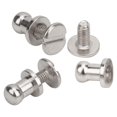 thumbnail image 2 of Herwey Rivet Vis, 20 Sets Vis Rivet Rivet Cuivre Tête Ronde Goujon Point Visser pour Bracelet Sac Vêtements Chaussures Ceinture Décoration, 2 of 8