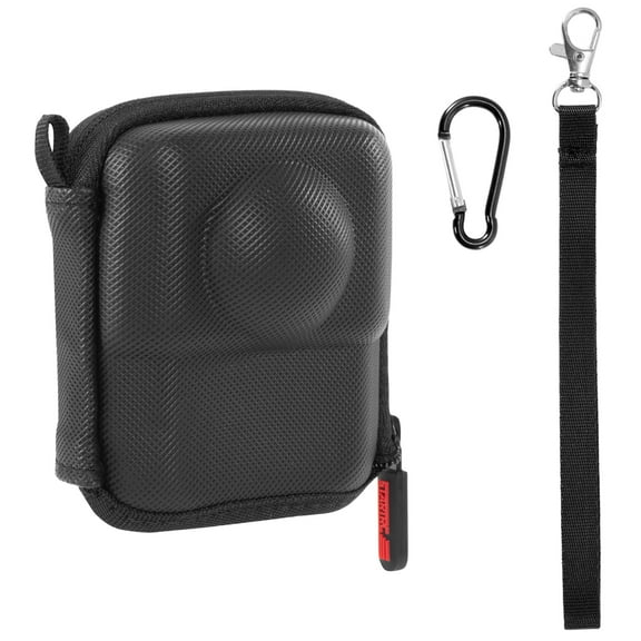 GAEKOL Carrying Case for DJI Osmo 360, Portable Small Storage Bag Protective Cover Hard Shell Travel Protector with Wrist Strap Carabiner