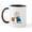 White/Black Inside, variant on CafePress - Basketballer Brown Mug - 11 oz Ceramic Mug - Novelty Coffee Tea Cup