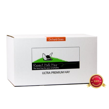 UPC: 0682131771303 | Rabbit Hole Hay  Ultra Premium Coarse Orchard Grass; 20lb box