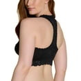 thumbnail image 2 of Cosabella Never Say Never Post Surgical Front Closure Bralette (NEVER1359),Large,Black, 2 of 5