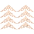 thumbnail image 1 of 8Pcs Wood Carved Onlay Wood Carving Decal Wooden Applique Corner Protector, 1 of 6