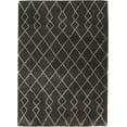 thumbnail image 2 of Nourison Geometric Shag Tribal Charcoal 5'3" x 7'3" Area Rug, (5x7), 2 of 9