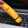 thumbnail image 2 of Inteprter 4 colores portátil teclado USB aspiradora Mini teclado Gap detalle cepillo de limpieza Universal escritorio esquina aspiradora Suministros de limpieza para el hogar Amarillo, 2 of 6