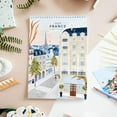 Bargains! 2025 Travel Calendar；France Wall Travel Calendar 2024 2025