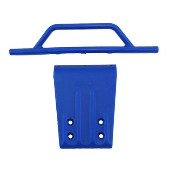 Front Bumper and Skid Plate for Traxxas Slash 2WD - Blue