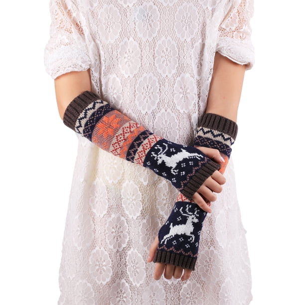 Guantes sin dedos de invierno Sonducket Esencial para mujer Talla única Gris oscuro