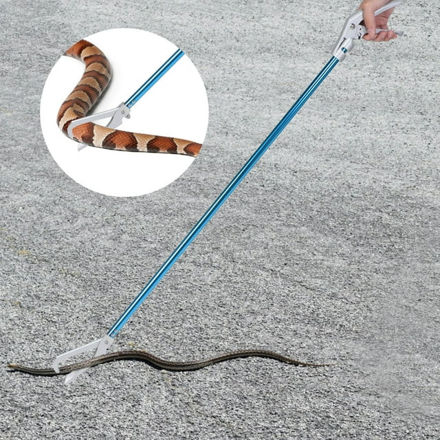 Pince pour Reptile en Aluminium Durable, Pince à Serpent, Outil de Préhension Robuste pour Reptile