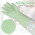 thumbnail image 3 of Yiomxhi - Guantes de limpieza para el hogar, 3 pares de guantes reutilizables para lavar platos, sin látex, guantes de cocina antideslizantes con forro de algodón, guantes impermeables, 3 of 5