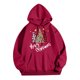 thumbnail image 4 of WILLBEST Sudadera Navideña para Mujer, Estilo Urbano, con Estampado de Letras, Cuello Redondo y Manga Larga Chica​​, 4 of 4