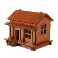 thumbnail image 3 of Kokiya 3D Puzzle Architecture 3D Wooden Puzzle Handicraft Brain Teaser Hands on Ability Forest House, 3 of 9