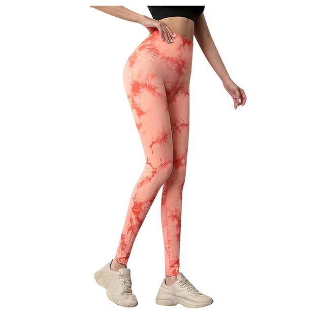 Gibobby Pantalon yoga mujer Pantalones deportivos de cintura alta para mujer, para levantamiento de cadera, deportes, yoga, correr, yoga(Rosa,M)