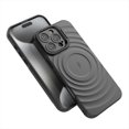 thumbnail image 6 of TECH CIRCLE Stylish Circle Pattern Slim Magnetic Phone Cover for iPhone 17 (6.3") 2025 with Hidden Kickstand, Compatible with MagSafe, Durable Shock-absorbing TPU Lightweight Protective Case, Black, 6 of 9