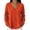 Orange, variant on Uaswgudfs Women's Sweater Loose Fit Long Sleeve V Neck Scalloped Lace Trim Ribbed Knit Casual Pullover Top for Autumn Winter