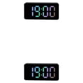 thumbnail image 1 of Yuarrent Reloj de escritorio con indicador de temperatura y alarma digital LED Type2 NO2, 1 of 6