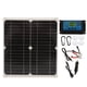 thumbnail image 1 of Panel solar de silicio monocristalino resistente al agua de alto rendimiento para remolque de barco, coche RV, 20W, 18V, 1 of 8