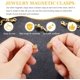 thumbnail image 2 of 10 Pieces Locking Magnetic Jewelry Clasps Round Magnetic Lobster Clasps Locking Closures Bracelet Necklace Clasps Extender for Jewelry Bracelet Necklace Making, 0.3 Inch (Gold), 2 of 5