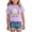 HLshirt133-Purple, variant on xaweyi Girls Halloween T Shirt Cute Ghost and Flowers Graphic Short Sleeve Crew Neck Tee,Sizes 8-9 Years