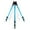 Blue, variant on S SERENABLE Telescopic Fishing Rod Tripod Stand Rod Holder Gear Ground Holder Blue