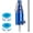 B, variant on 3-in-1 Pipe & Valve Extractor, 1/2" 3/4" 1" Broken Pipe Extractor Tool, 3 in 1 Internal Pipe Wrench for Rusted Faucet Bolts, Angle Valves, Damaged Nipples, Electric Drill Manual(B)
