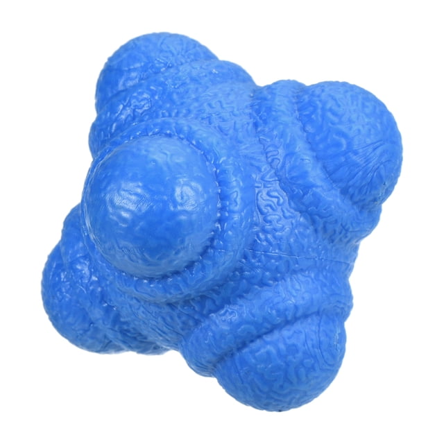Uxcell Bounce Reaction Balls Coordination Training Ball Agility Trainer TPR Low Difficulty, Blue