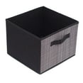 thumbnail image 4 of Internet's Best Hanging Closet Organizer with Drawers - 6 Shelf - Grey, 4 of 7