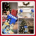 thumbnail image 7 of Defioc Bluey for Christmas Stockings 18" Personalized Holiday Stocking for Family, Farmhouse Decor, Xmas Tree Decoration, 1 Pack, 7 of 7