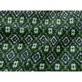 thumbnail image 4 of oneOone Viscose Jersey Fabric Check Kasuri Print Fabric BTY 60 Inch Wide, 4 of 5